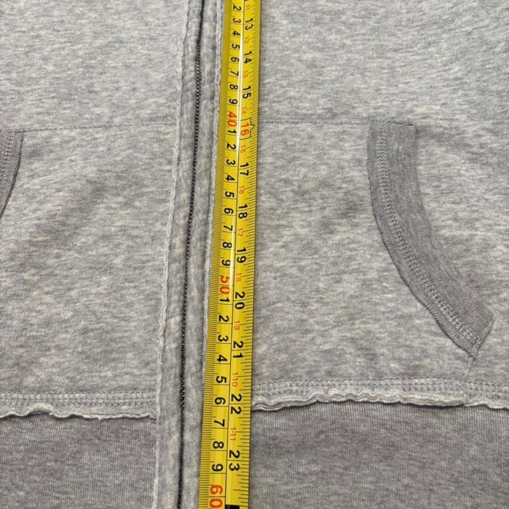 Vintages Grey Aeropostale NY zip up hoodie MEN SIZE‎ L - Picture 4 of 6